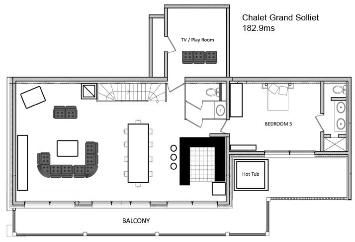 Grand Solliet Chalet Ste-Foy-Tarentaise Floor Plan 3